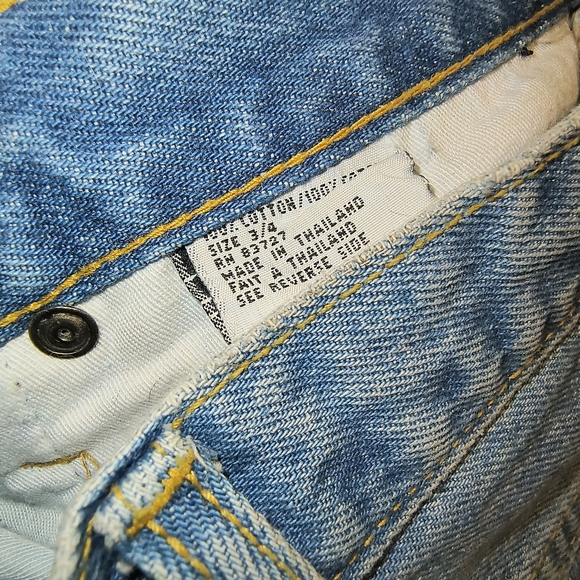 🔥🏍️ vintage motorcycle high rise jeans 🔥🏍️ - Picture 7 of 7